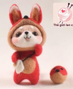 bộ kit len chọc shiba vui vẻ 1 tiểu cửu