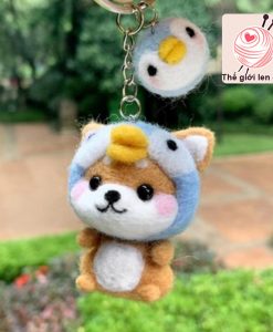 shiba vui vẻ 3 cánh cụt