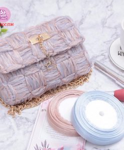 túi đan ruy băng đẹp