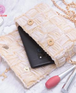 túi đan ruy băng đẹp